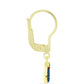 Goldplattierte Silberohrringe mit blauem Diamant