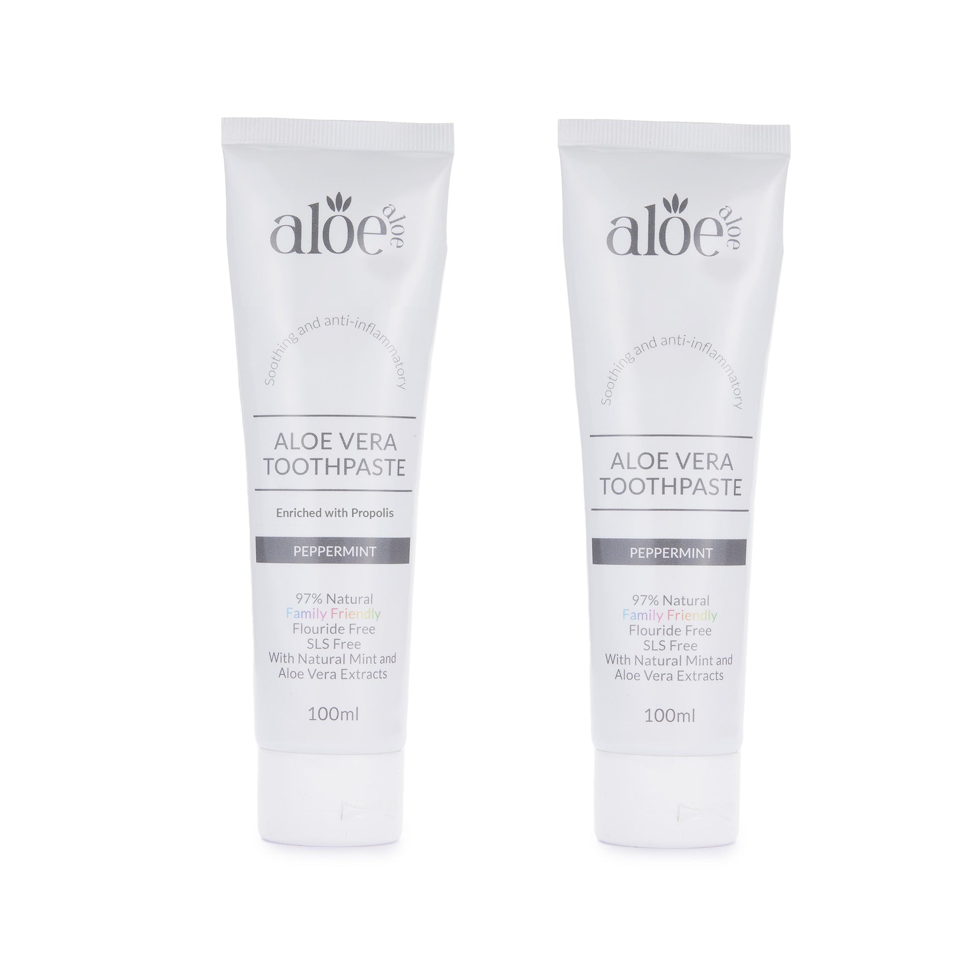 Aloe Aloe Fluoridfreie Zahnpasta 2 