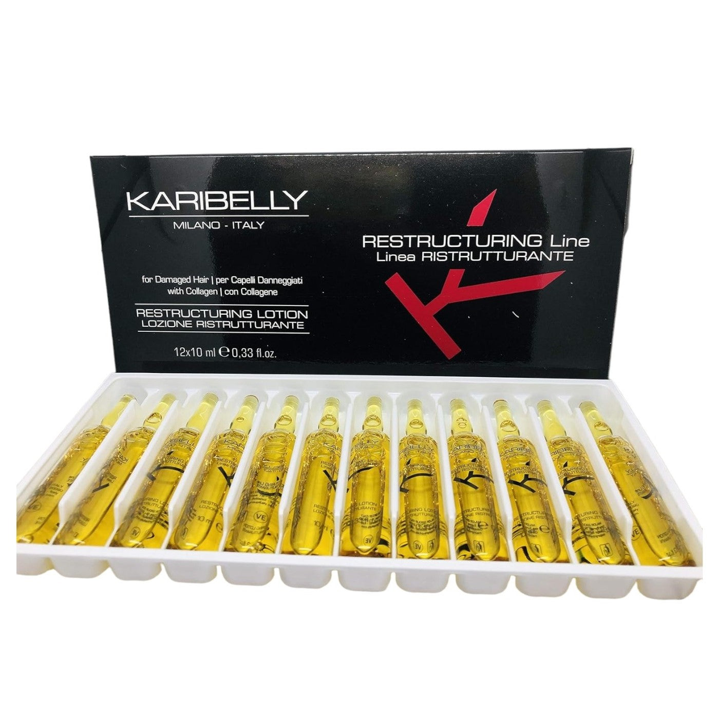 Karibelly restrukturierende Haarpflege mit Weizen- und Reisprotein