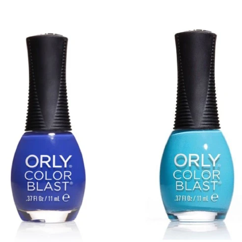 Lila und Himmelblau Orly Color Blast Nagellack - 1+1 GESCHENK - 2 x 11 ml 1 