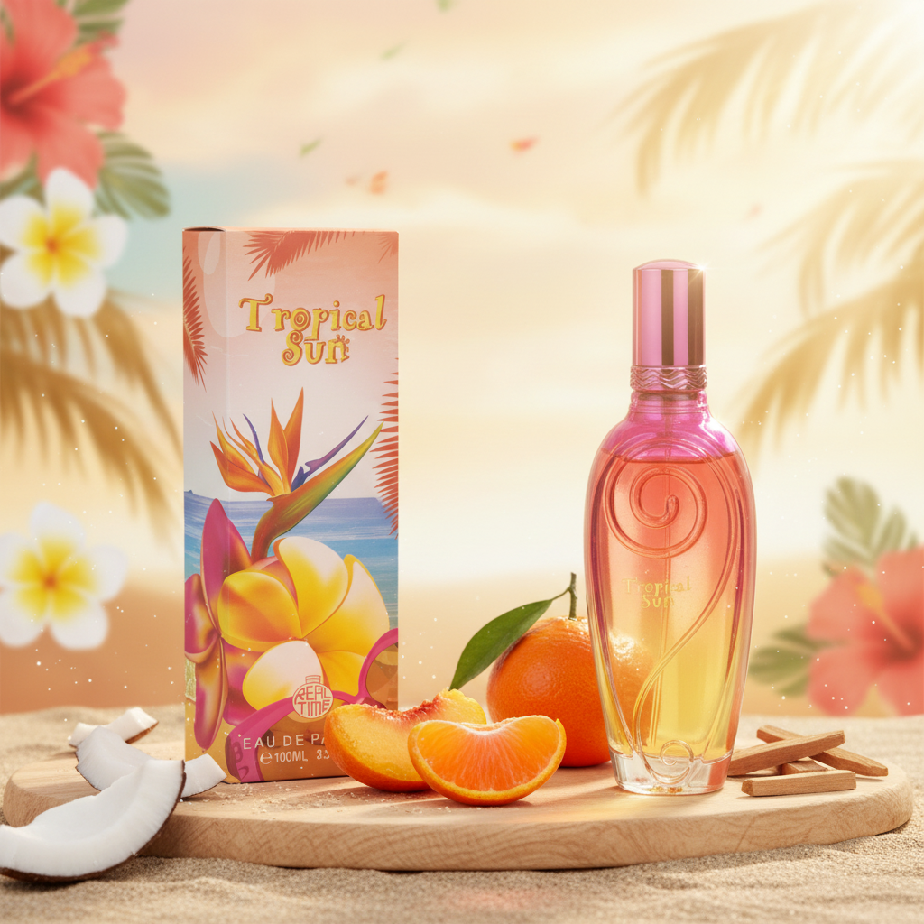 100 ml Eau de Parfum "TROPICAL SUN" Fruchtiger Moschusduft für Frauen