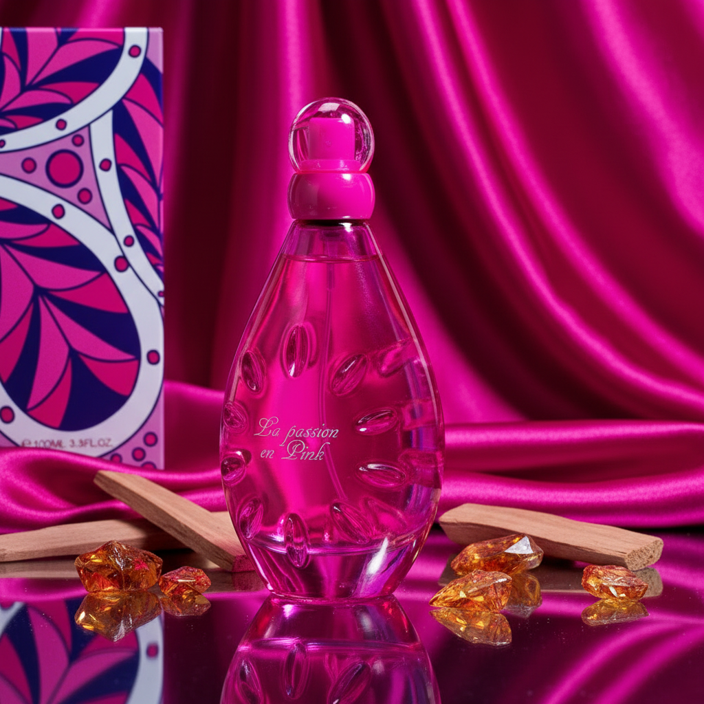 100 ml Eau de Parfum LA PASSION EN PINK Floraler fruchtiger Duft für Frauen