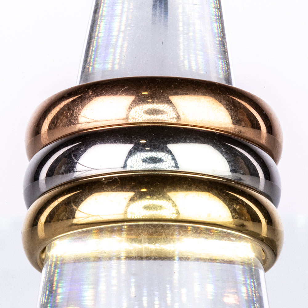 Schmuckgarnitur aus aus goldplattierter Legierung