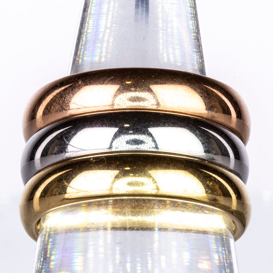 Schmuckgarnitur aus aus goldplattierter Legierung