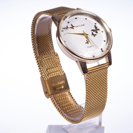 aus goldplattierter Legierung