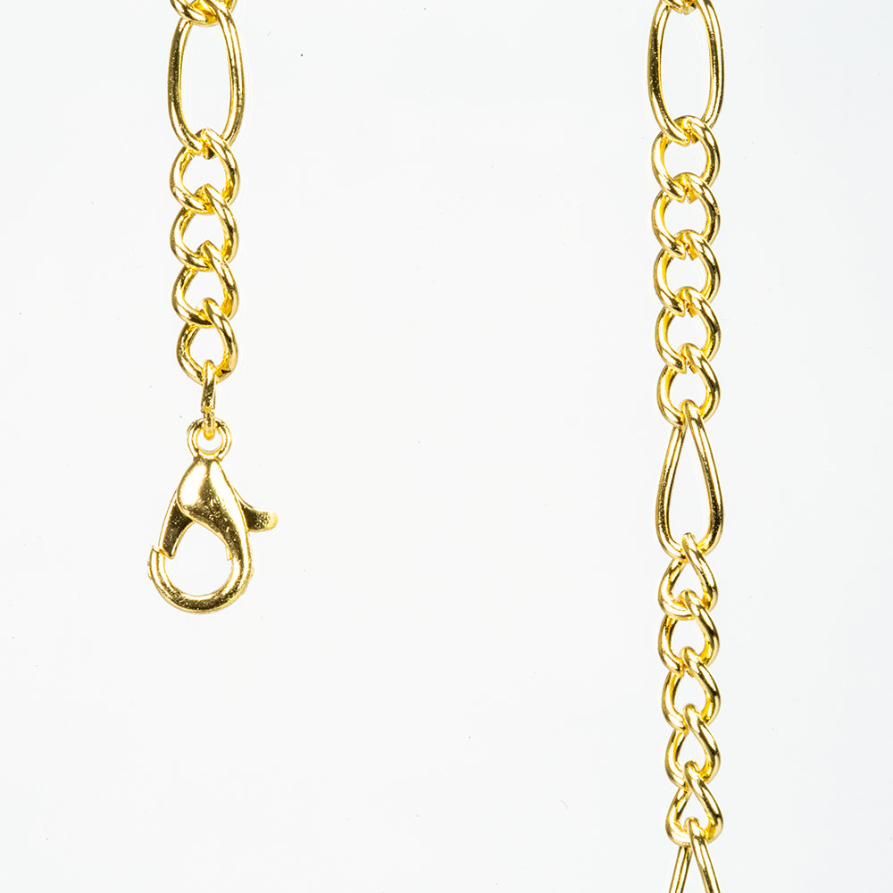 2-teiliges Set mit Halskette und Uhrenanhänger mit Lupe + 14-teiliges Set mit Halsketten und Armbändern als GESCHENK 17 