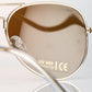 Emporia Italy - Pilot-Sonnenbrille "WÜSTE" polarisierte Sonnenbrille mit UV-FILTER mit Etui und Brillenputztuch, hellbraunes Glas, goldfarbiger Rahmen