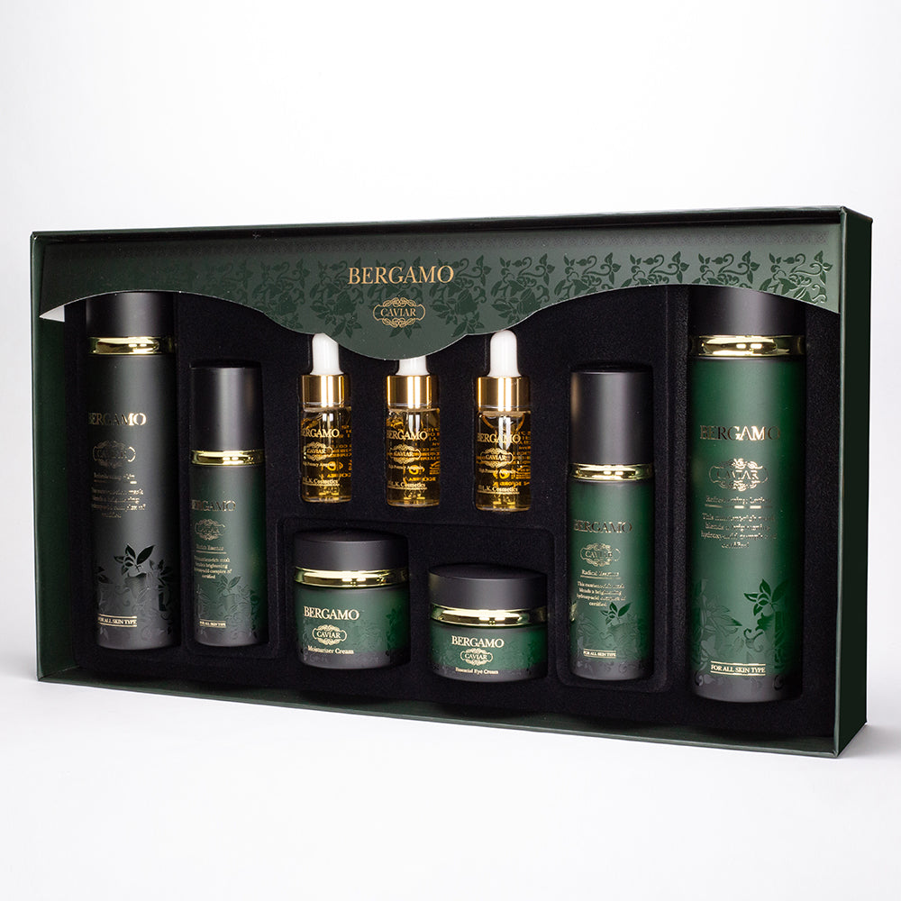 BERGAMO CAVIAR LUXUS-HAUTPFLEGESET 2 