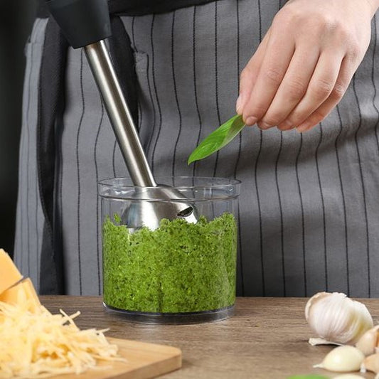 Berlinger Haus fünfteiliges Stabmixer-Set mit Aufbewahrungsständer Black Rose Kollektion