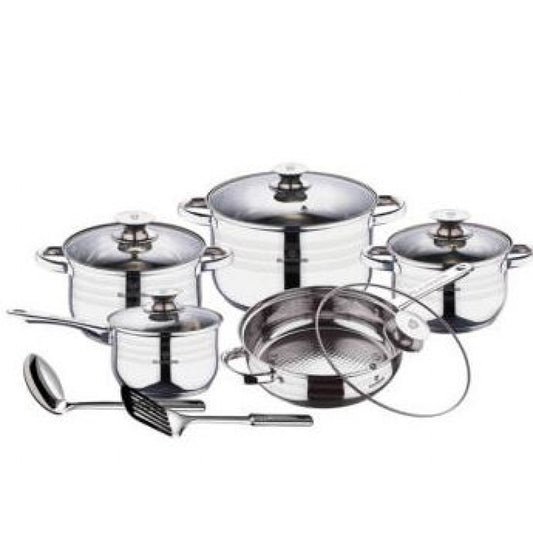 Blaumann 10-teiliges Kochgeschirrset aus Edelstahl