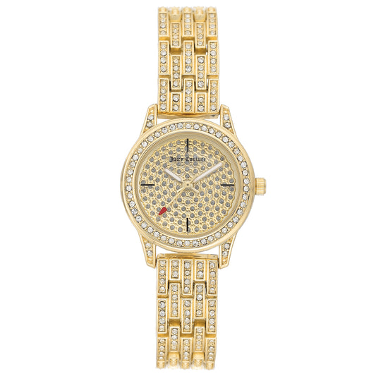 Steel Uhr mit weißem Emporia® Kristall