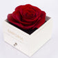 Ewige Rose Schmuckkästchen mit "Ich liebe dich" Halskette