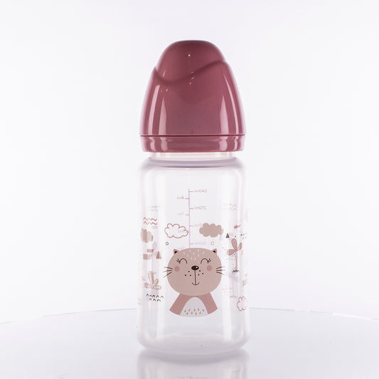Babyflasche 240 ml, Farbe: rosa