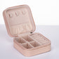 Kunstleder und Samt Schmuckkasten und Organizer, pink