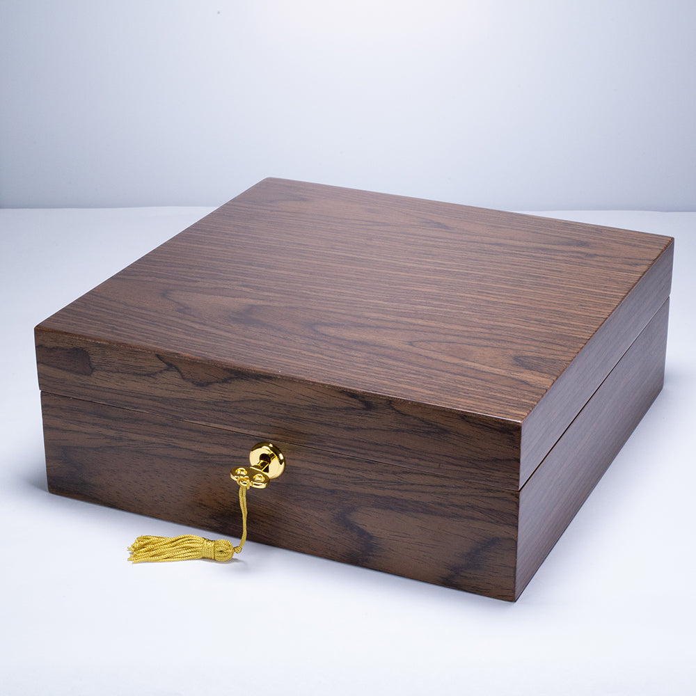 Wooden Box, colour: ORIGINAL WOOD, size: 31.5*31*16 cm, material: Wood, MDF