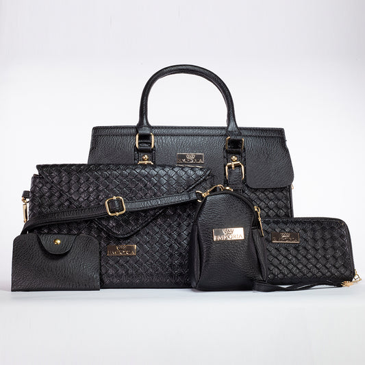 Emporia 2023 Winterkollektion - Triumph, 5-teiliges Taschenset; schwarz