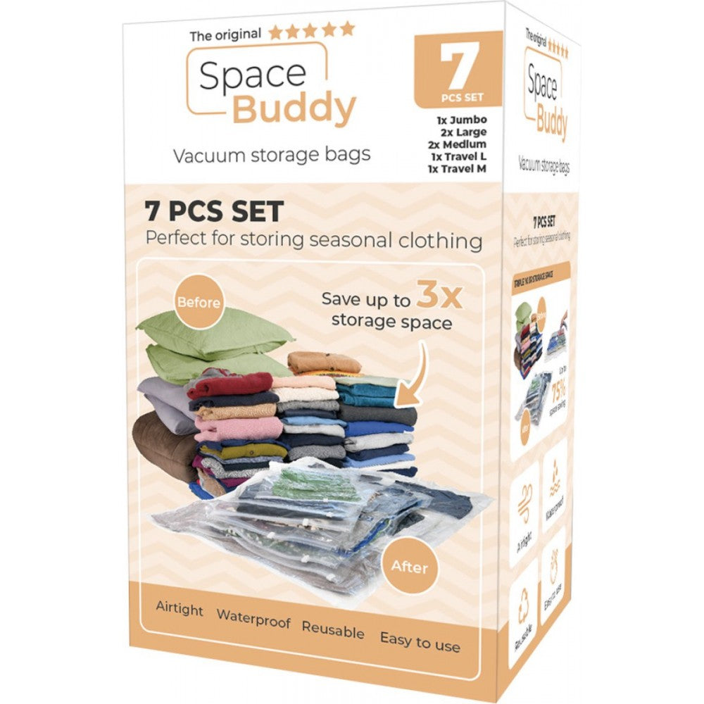 Space Buddy Vakuum-Aufbewahrungsbeutel-Set 4 