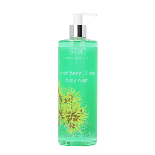 Hamamelis & Zink reinigendes und ausgleichendes Duschgel für fettige Haut, 500 ml