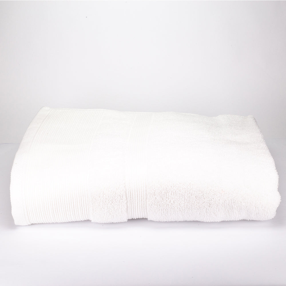 3+3+1 Übergroßes Badetuch-Geschenkset mit Handtüchern aus 100% Mikrobaumwolle, 500 GSM, schneeweiß 7 