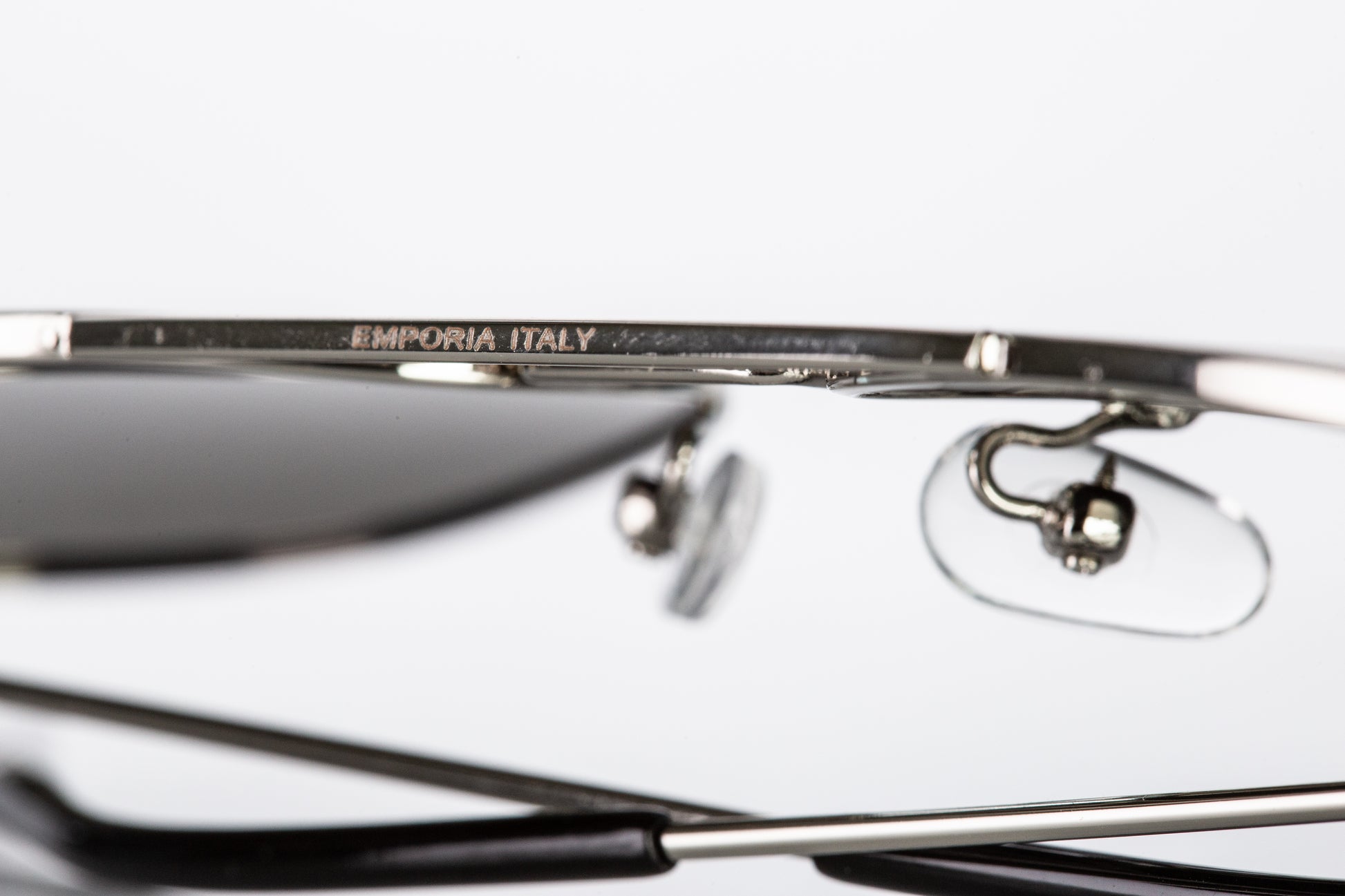 Emporia Italy - Pilot-Sonnenbrille "ORIGINAL" polarisierte Sonnenbrille mit UV-FILTER mit Etui und Brillenputztuch, klassisches dunkelgrünes Glas, goldfarbiger Rahmen 8 