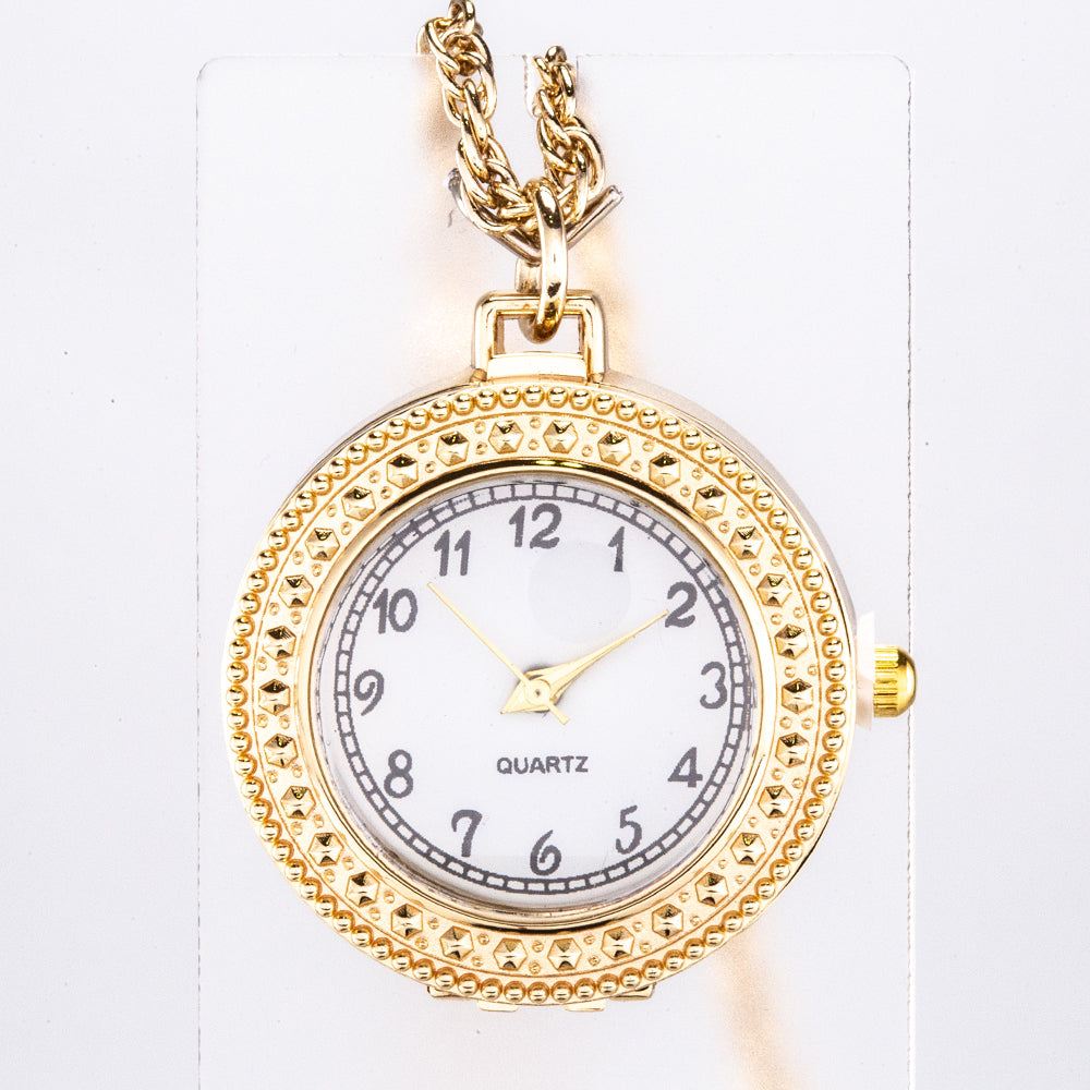 2-teiliges Set mit Halskette und Uhrenanhänger mit Lupe + 14-teiliges Set mit Halsketten und Armbändern als GESCHENK