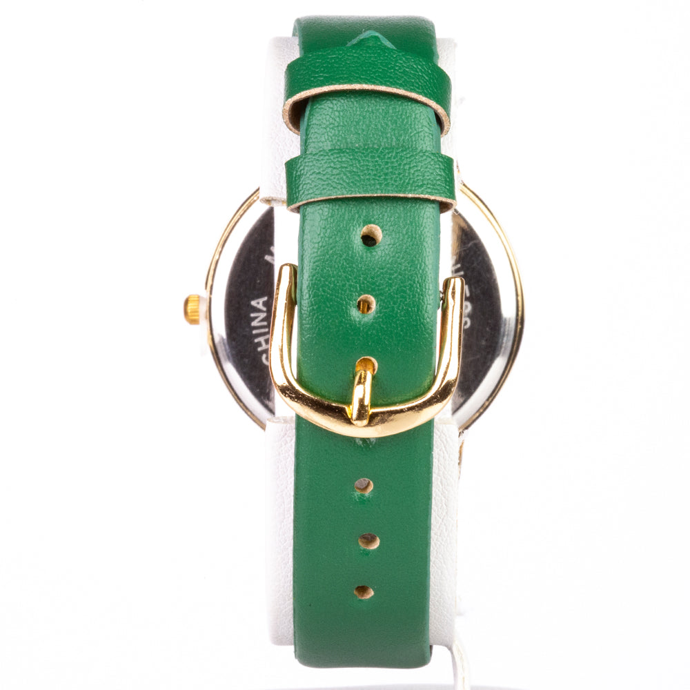 aus goldplattierter Legierung mit Smaragd 4 