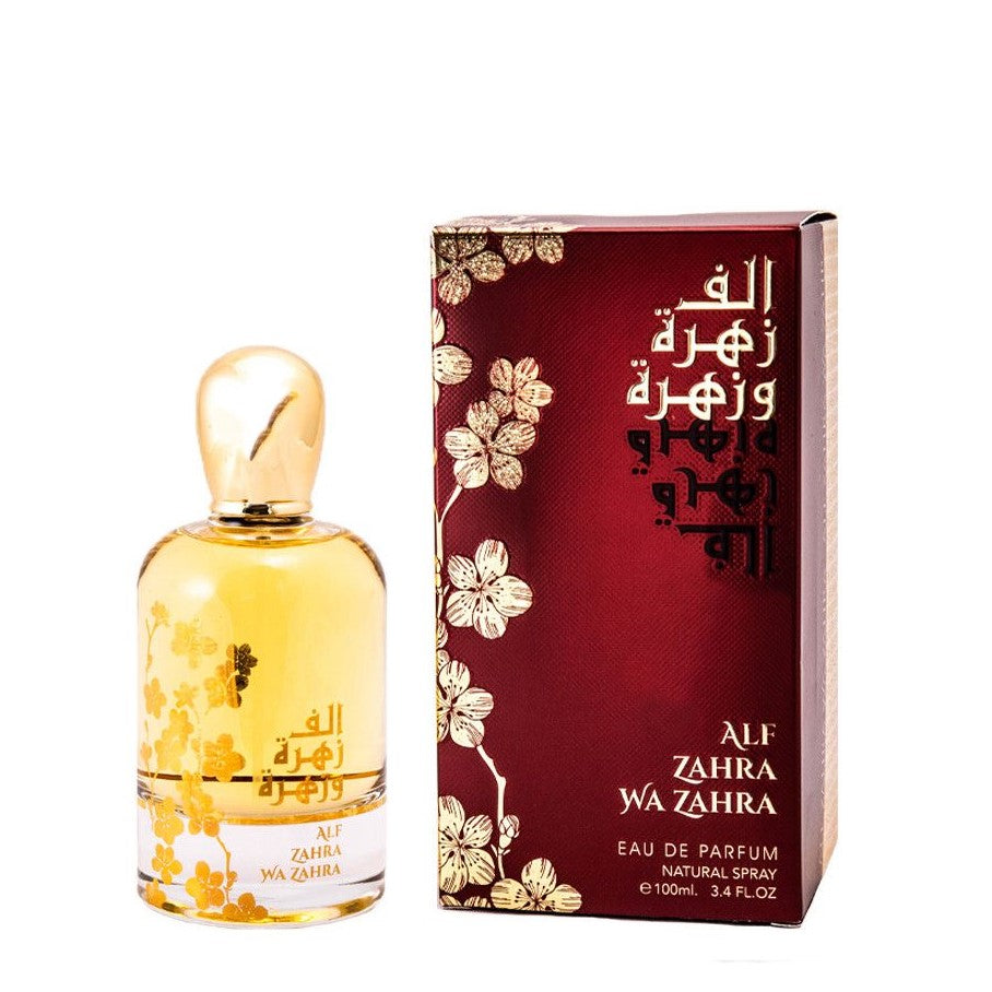 100 ml Eau de Parfum Alf Zahra Wa Zahra Würziger und moschusartiger Sandelholzduft für Frauen 1 
