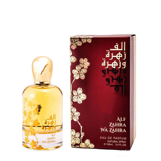 100 ml Eau de Parfum Alf Zahra Wa Zahra Würziger und moschusartiger Sandelholzduft für Frauen