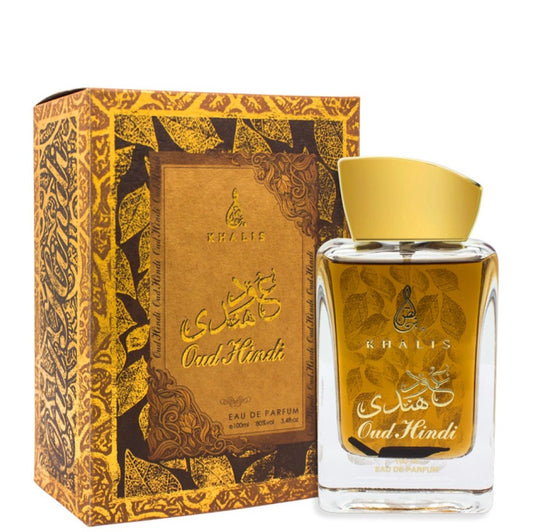 100 ml Eau de Parfum Oud Hindi Süßer moschusartiger Amberduft für Frauen und Männer