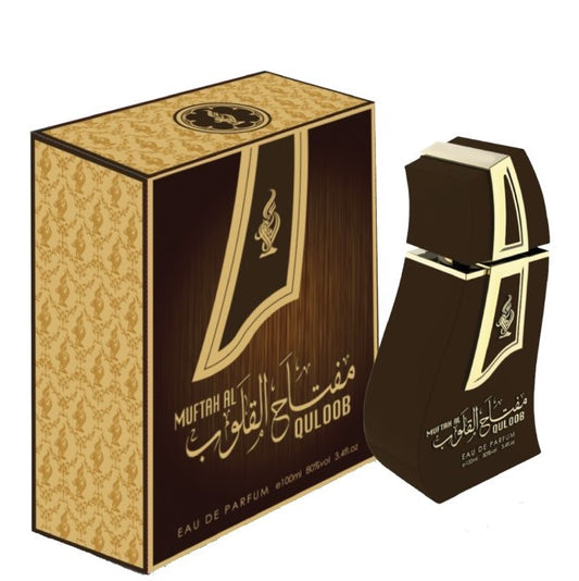 100 ml Eau de Parfum Muftah Al Quloob Fruchtiger Moschusduft für Männer