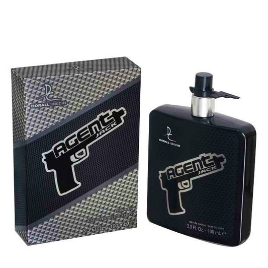 100 ml Eau de Toilette Agent Jack Holziger, würziger Amberduft für Männer