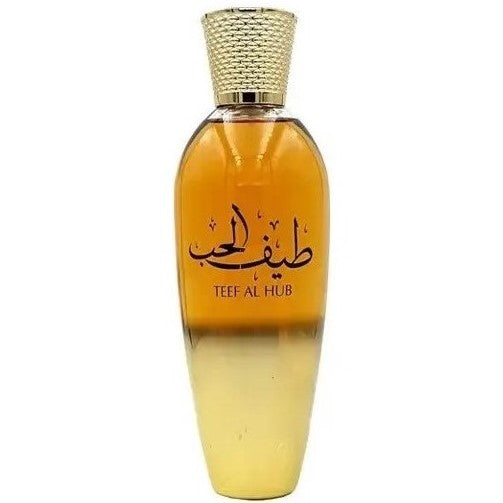 100 ml Eau de Parfum Al Teef Al Hub süßer Karamell und holziger Oud Duft für Männer und Frauen