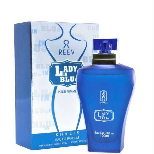 100 ml Eau de Parfum Lady in Blue Fruchtiger Amberduft für Frauen 1 