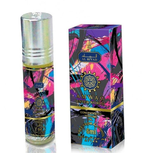 6 ml Parfumöl Amwag Enter World Würzig süßer Duft für Frauen