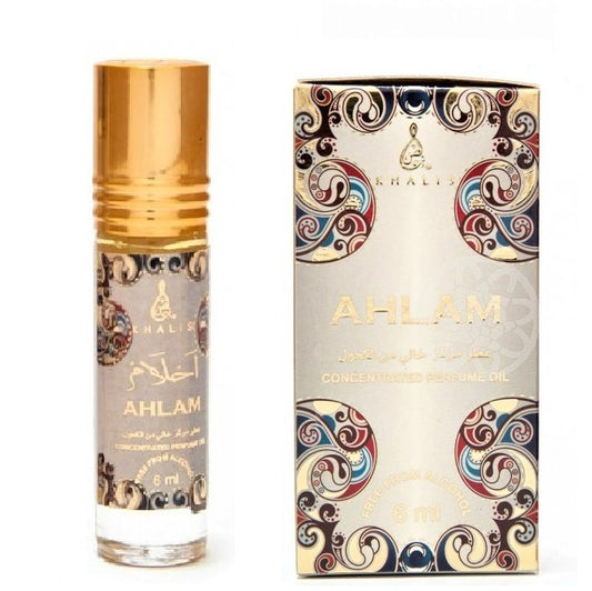 6 ml Parfumöl Ahlam Oriental, Karamell- und Sandelholzduft für Männer