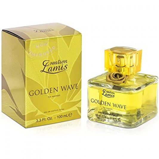 96 ml Eau de Parfum GOLDEN WAVE Fruchtiger floraler Duft für Frauen