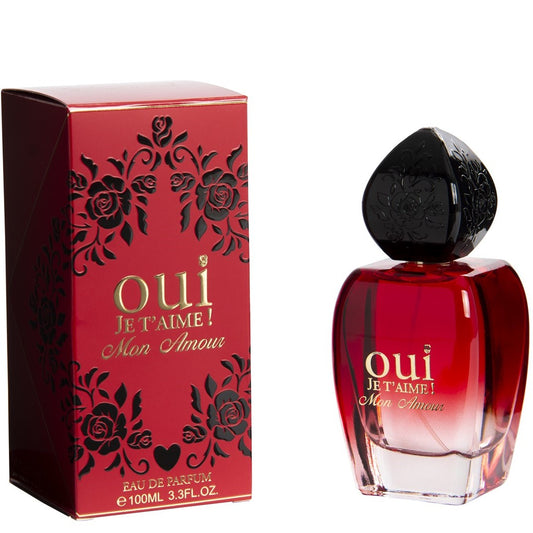100 ml Eau de Parfum OUI JE T’AIME MON AMOUR Floraler fruchtiger Duft für Frauen