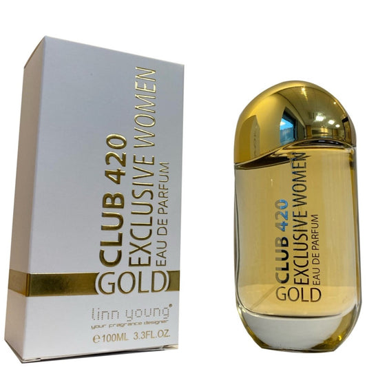 100 ml Eau de Parfum CLUB 420 GOLD Orientalischer Vanilleduft für Frauen