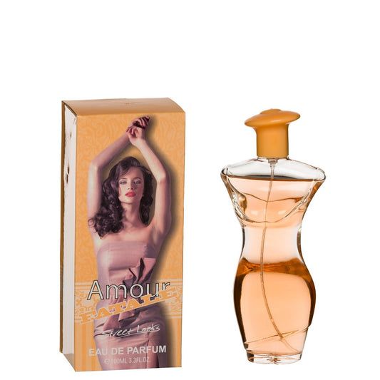 100 ml Eau de Parfum "AMOUR FATALE" Orientalischer floraler Duft für Frauen, mit 2% Duftölgehalt