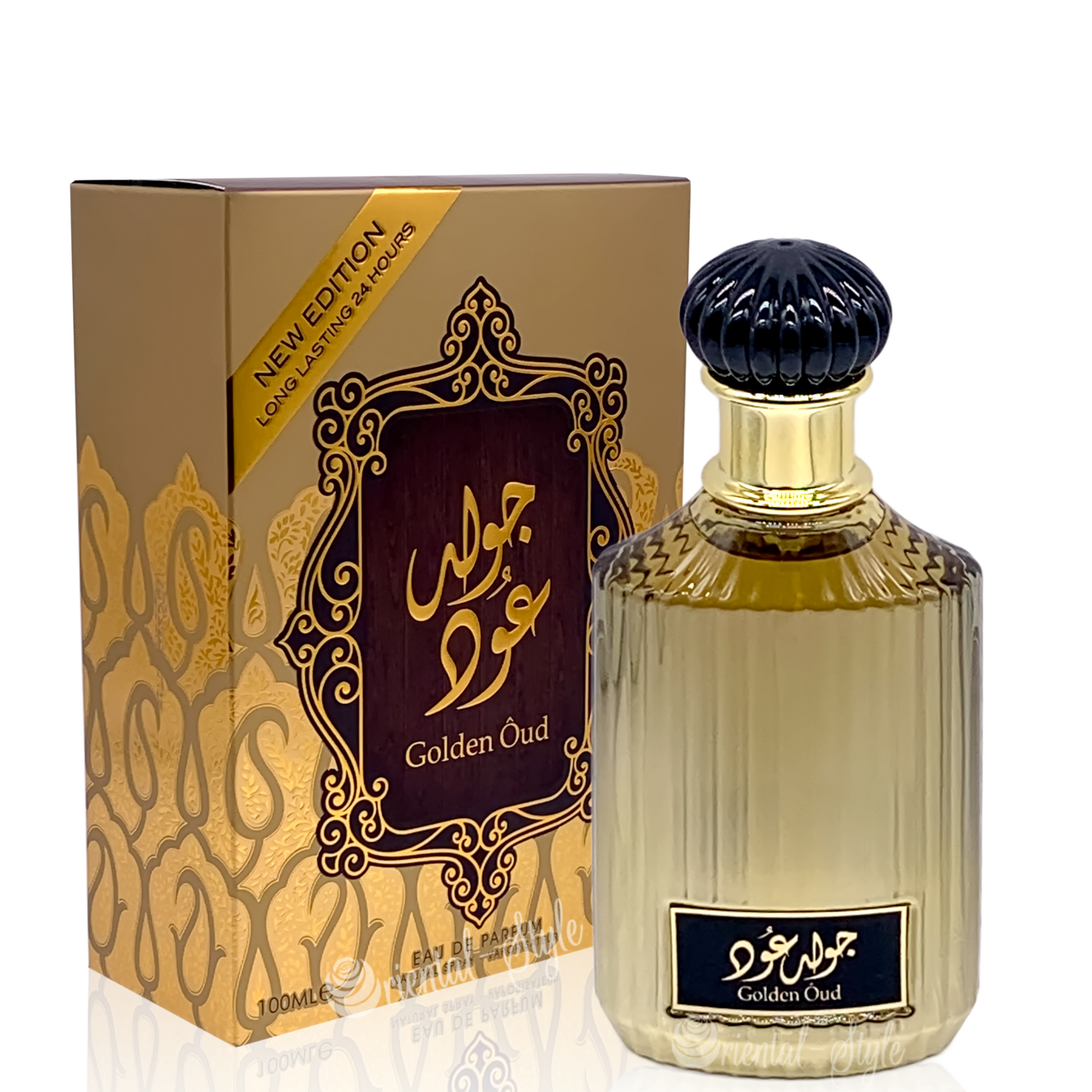 100 ml Eau de Parfum Golden Oud Würziger holziger Duft für Männer und Frauen 1 