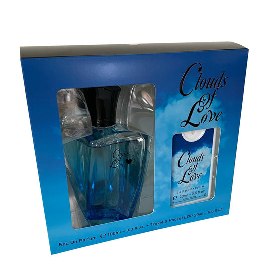 100 ml + 20 ml Eau de Parfum "CLOUDS OF LOVE" Orientalischer Vanilleduft für Frauen