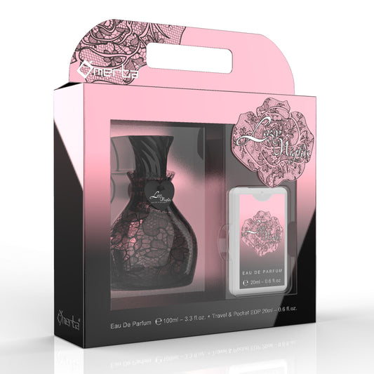 100 ml + 20 ml Eau de Parfum "LAZY NIGHTS" Orientalischer floraler Duft für Frauen