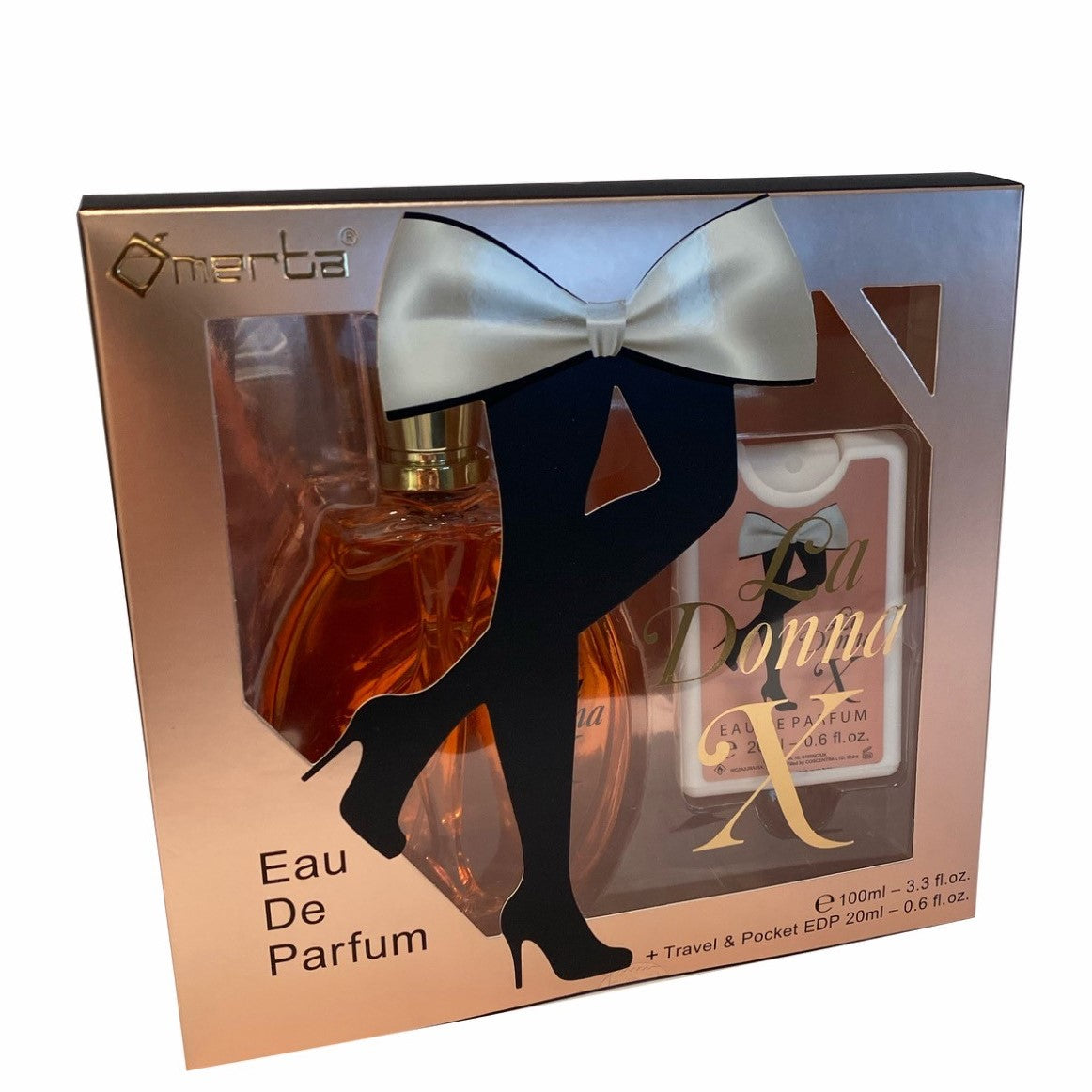 100 ml + 20 ml Eau de Parfum "LA DONNA X" Chypre-Duft für Frauen 1 