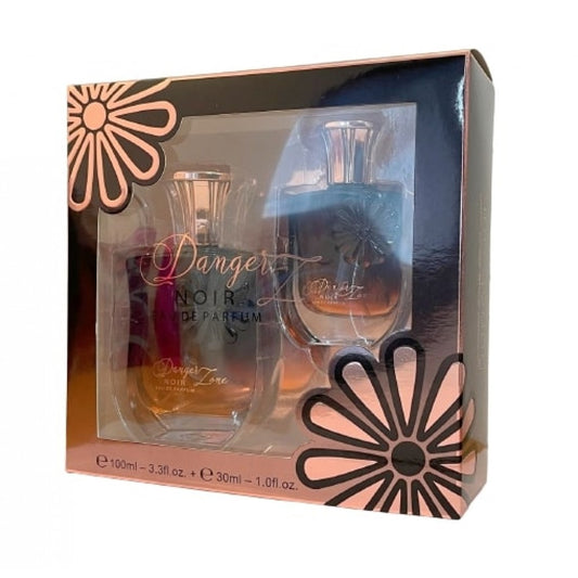 100 ml + 30 ml Eau de Parfum "DANGER ZONE NOIR" Orientalischer Vanilleduft für Frauen