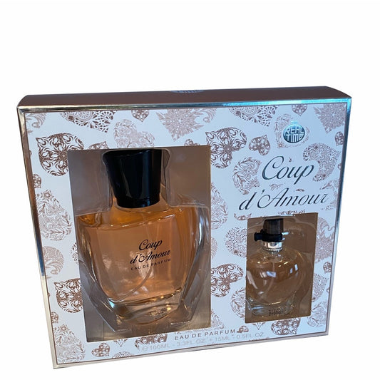 100 ml + 15 ml Eau de Parfum "COUP D’AMOUR" Orientalischer floraler Duft für Frauen