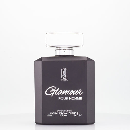 100 ml EDP GLAMOUR BLACK Frischer Duft für Männer