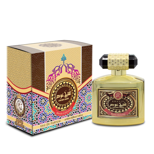 100 ml Eau de Parfum SHEIKH OUDH Würziger Oud-Duft für Männer