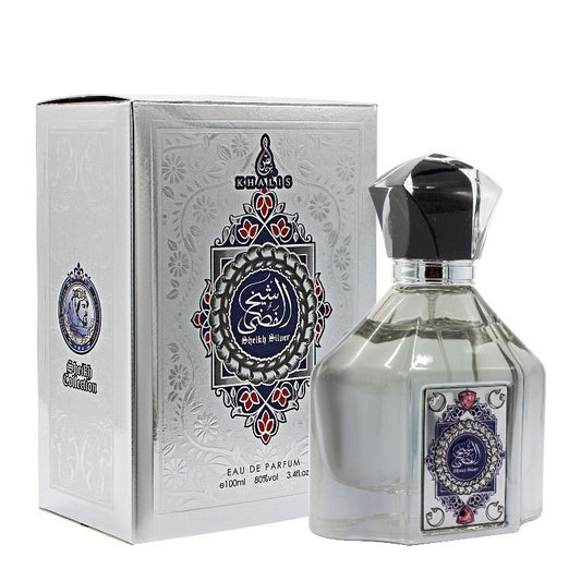 100 ml Eau de Parfum SHEIKH SILVER Süßer orientalischer Duft für Männer