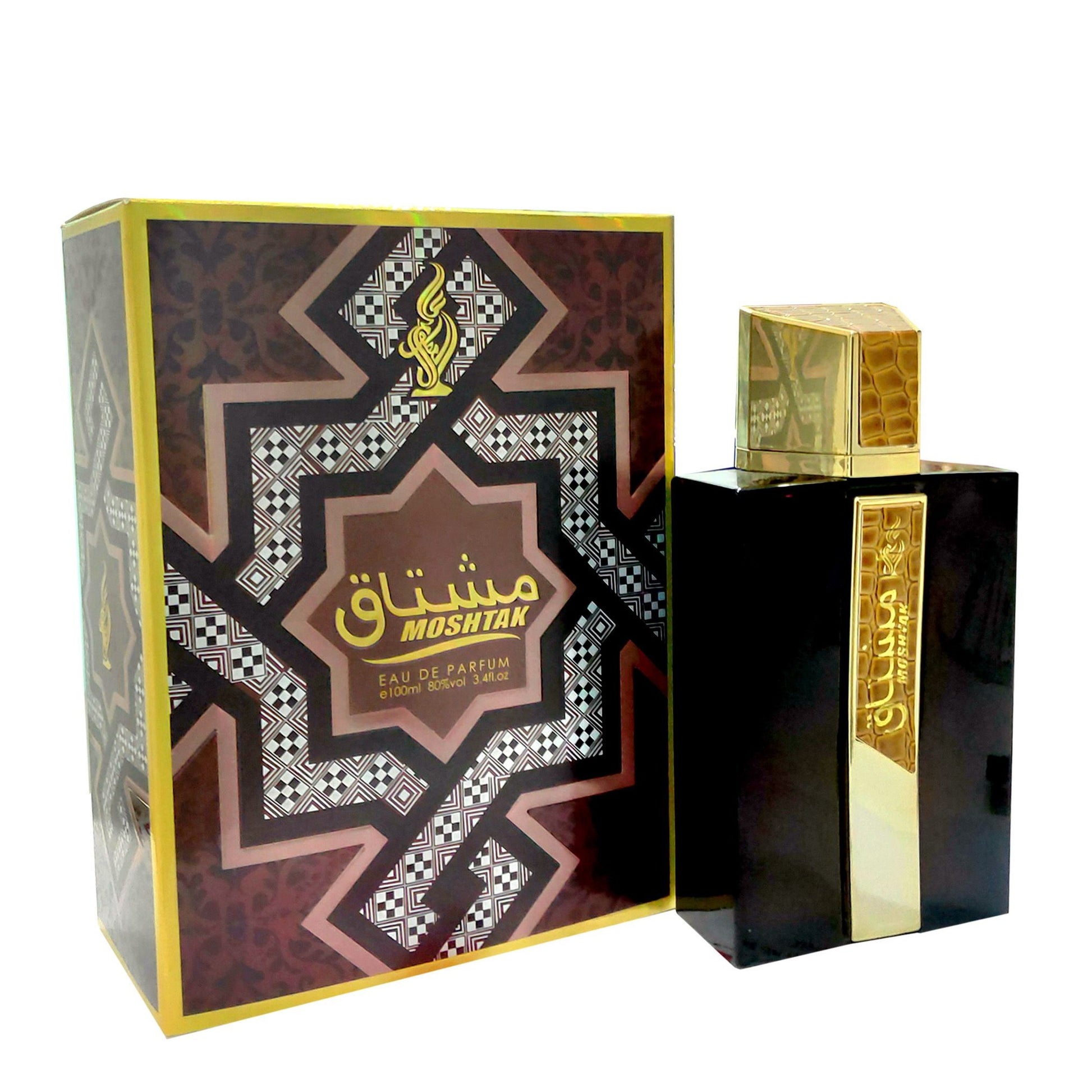 100 ml Eau de Parfum MOSHTAK Holziger Moschusduft für Männer 1 