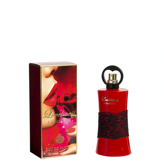 100 ml Eau de Parfum "Loveliness La Passione" Floraler fruchtiger Duft für Frauen